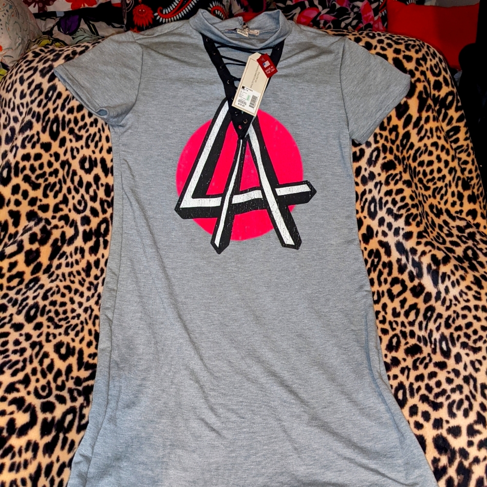 Adam Levine lace up night gown sleep shirt pajamas
